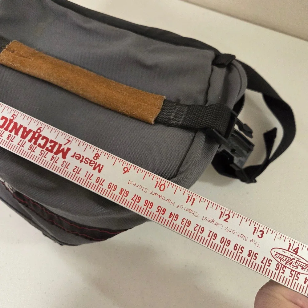 Tamrac 603 Vintage Gray Nylon Camera Shoulder Bag Lens-Bridge System Made in USA